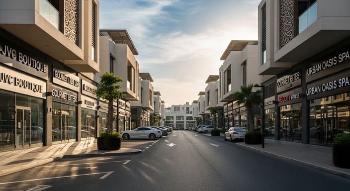 JVC: equilíbrio entre acessibilidade e demanda comercial crescente.
