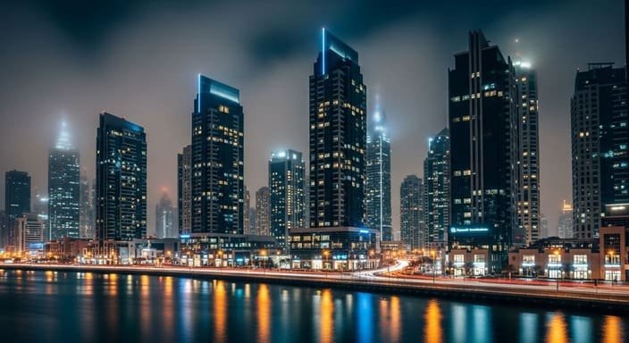 Tendências noturnas no mercado comercial