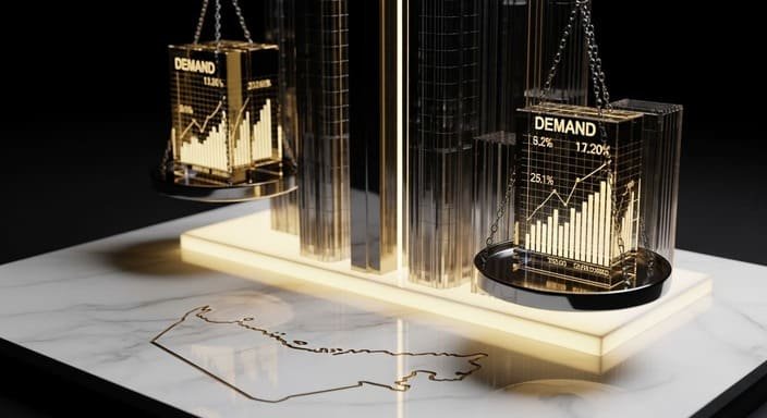 Dinâmica de Oferta e Demanda no Mercado Comercial.