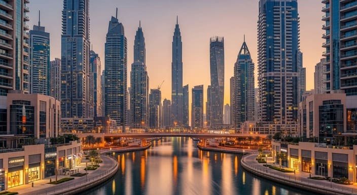 O boom dos investimentos comerciais em Dubai