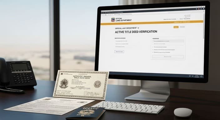 Verifique a Escritura no Dubai Land Department